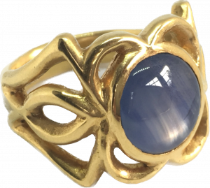 Sternsaphir Ring