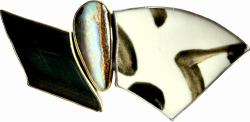 Opal Brosche