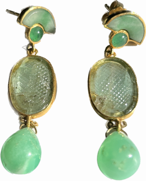 Jade Ohrgehänge