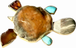 Brosche Schildkröte